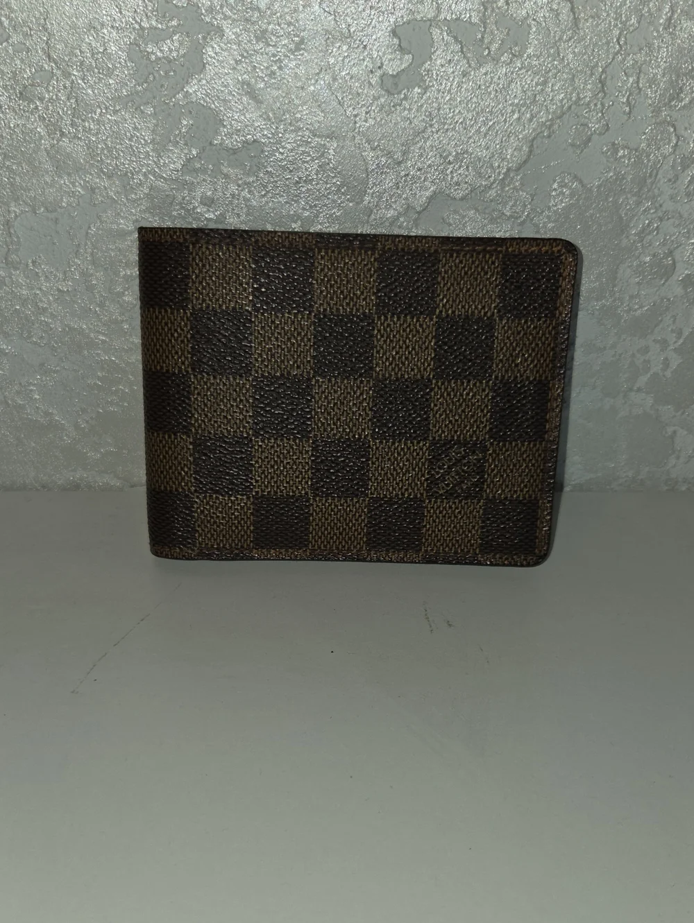 Louis Vuitton Brown Damier Canvas Bi-Fold Wallet